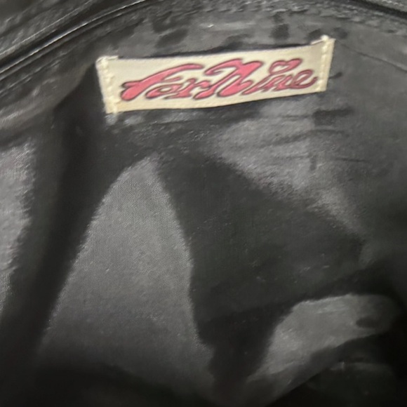 Tan and Green Tropical Tote Bag with Palm Design - Picture 5 of 5